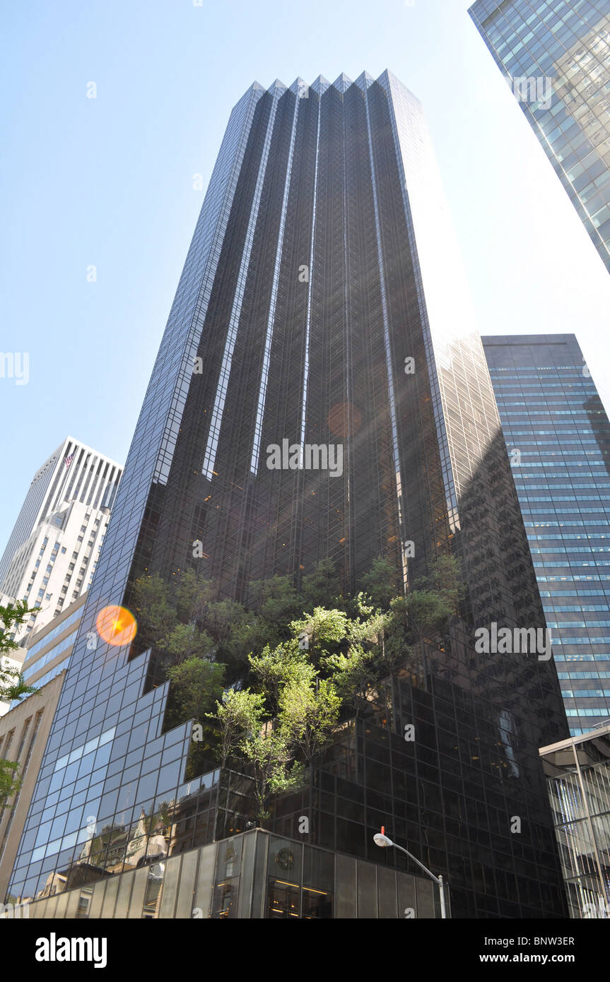 Trump Tower New York Foto Stock