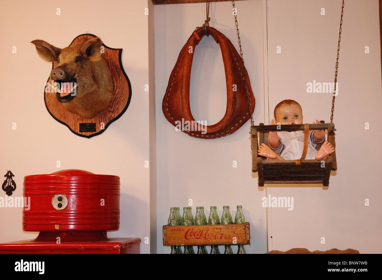 Company Store #2 in corrispondenza Barthell Coal Mining Camp, Kentucky Foto Stock