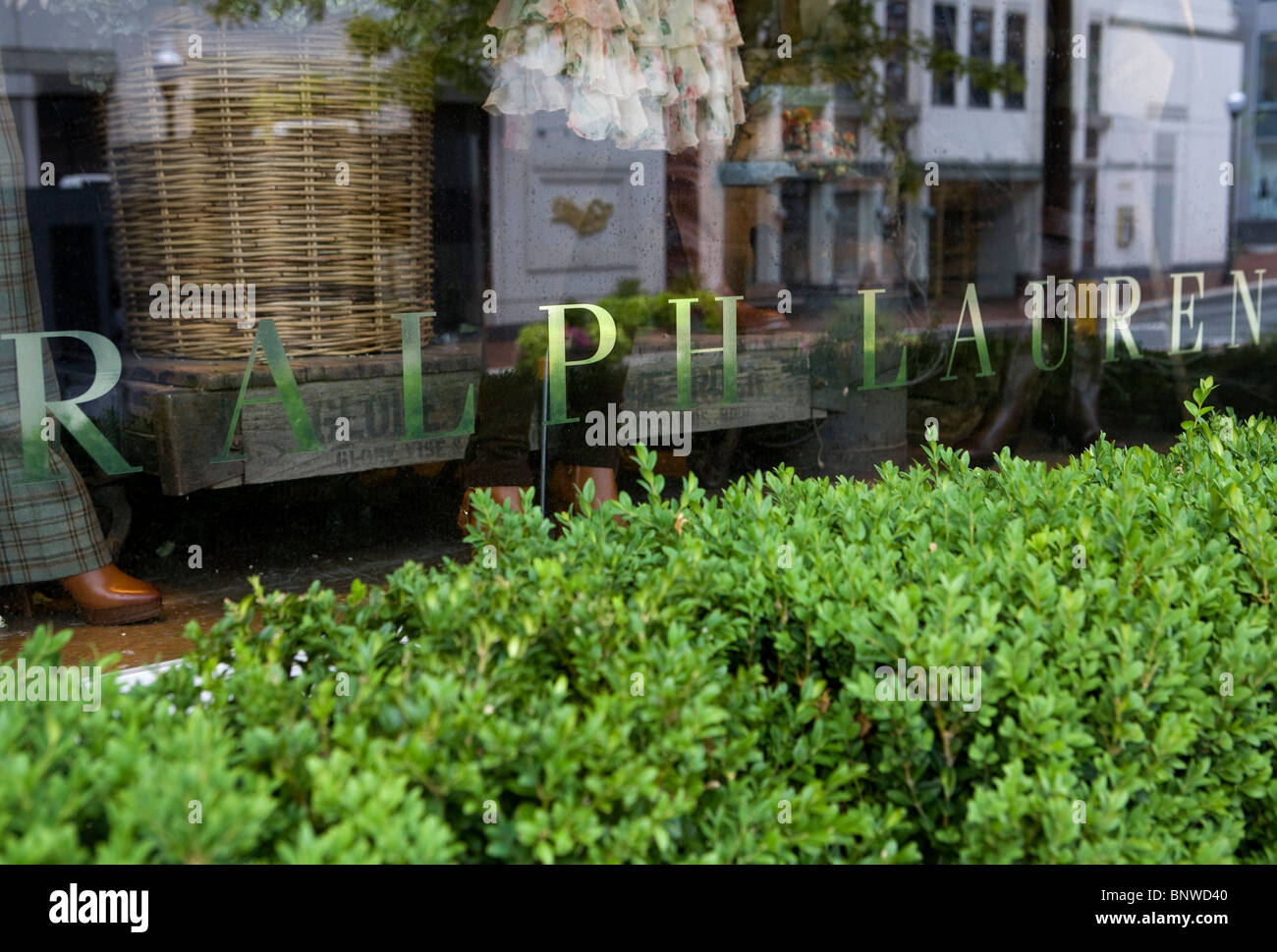 Un Ralph Lauren store. Foto Stock