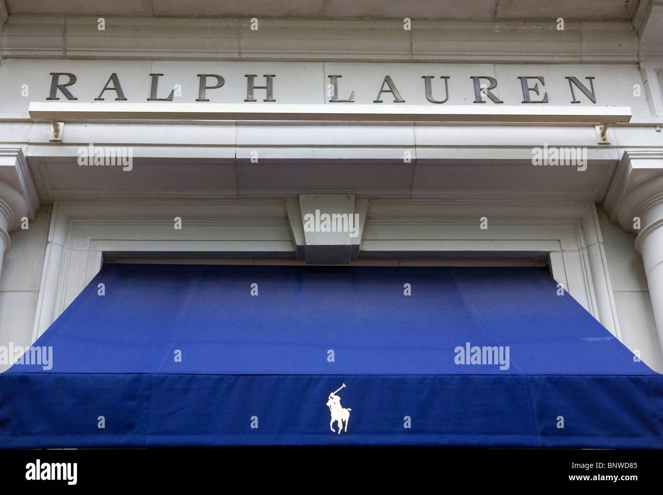 Un Ralph Lauren store. Foto Stock