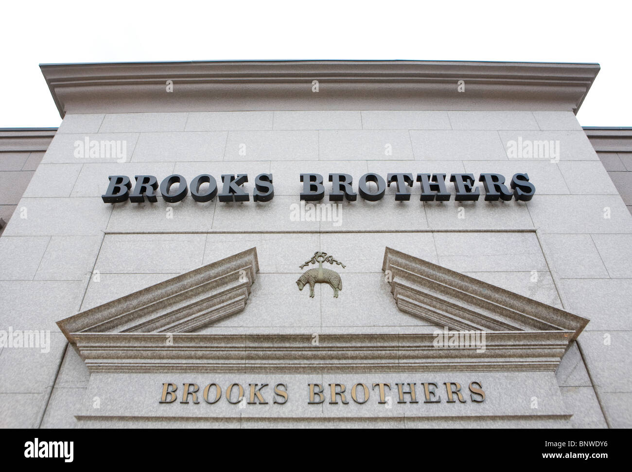 Un Brooks Brothers retail store. Foto Stock