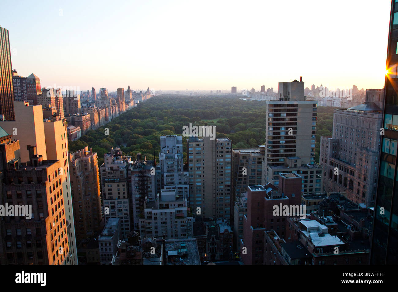 Il Central Park di New York City Foto Stock