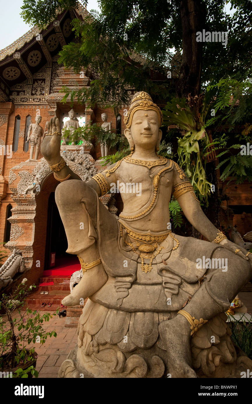 Wat Lok Molee, Chiang Mai e Chiang Mai Provincia, Thailandia, Asia Foto Stock