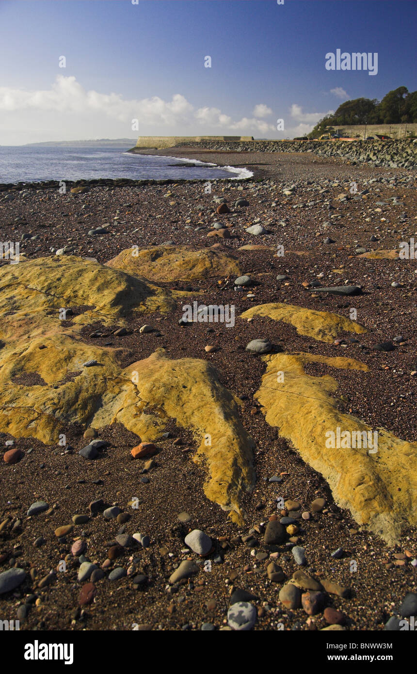 Dysart Beach, Fife, Foto Stock