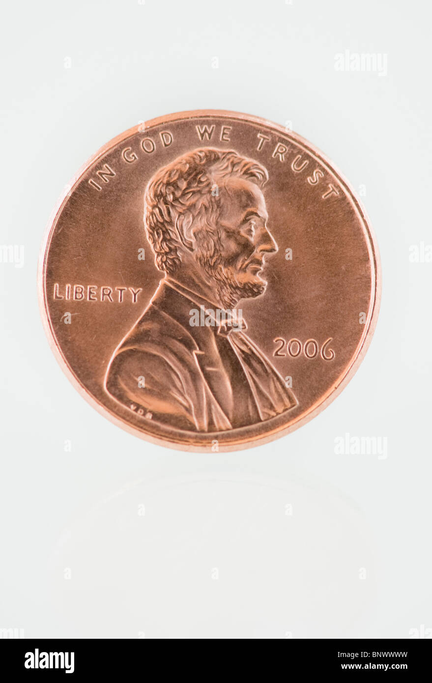 Un penny Foto Stock