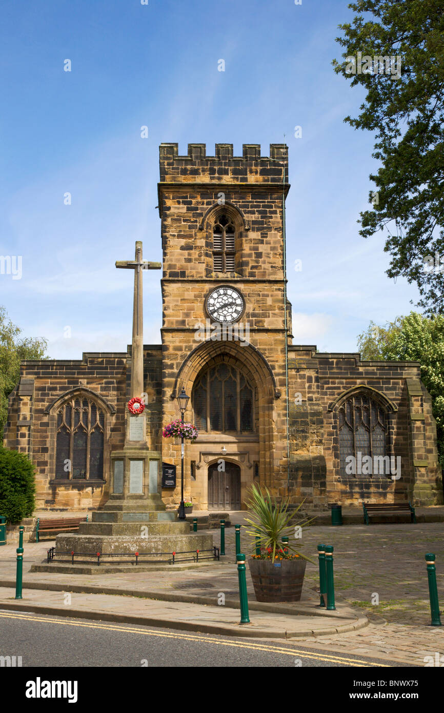 St Nicholas Chiesa Parrocchiale Guisborough Redcar e Cleveland Inghilterra Foto Stock