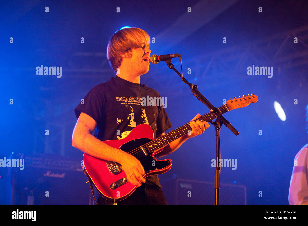 Il Corallo in esecuzione al festival Latitude 2010,Henham Park, Suffolk, Inghilterra. Foto Stock