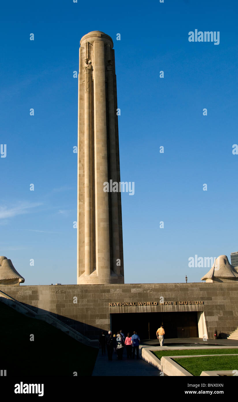 National Museo della Prima Guerra Mondiale a Liberty Memorial, Kansas City, Missouri Foto Stock