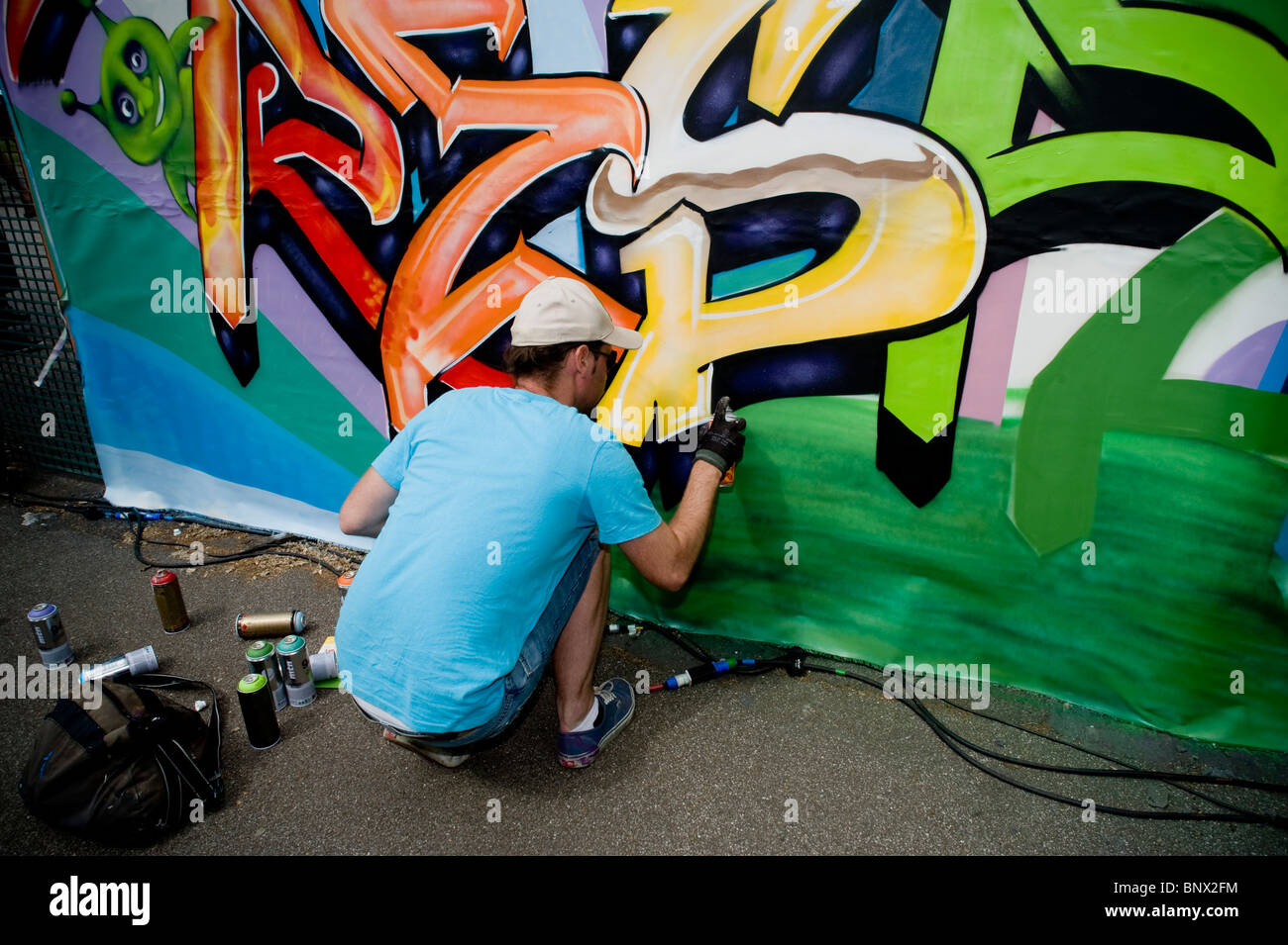 Artisti Di Bombolette Spray Immagini e Fotos Stock - Alamy