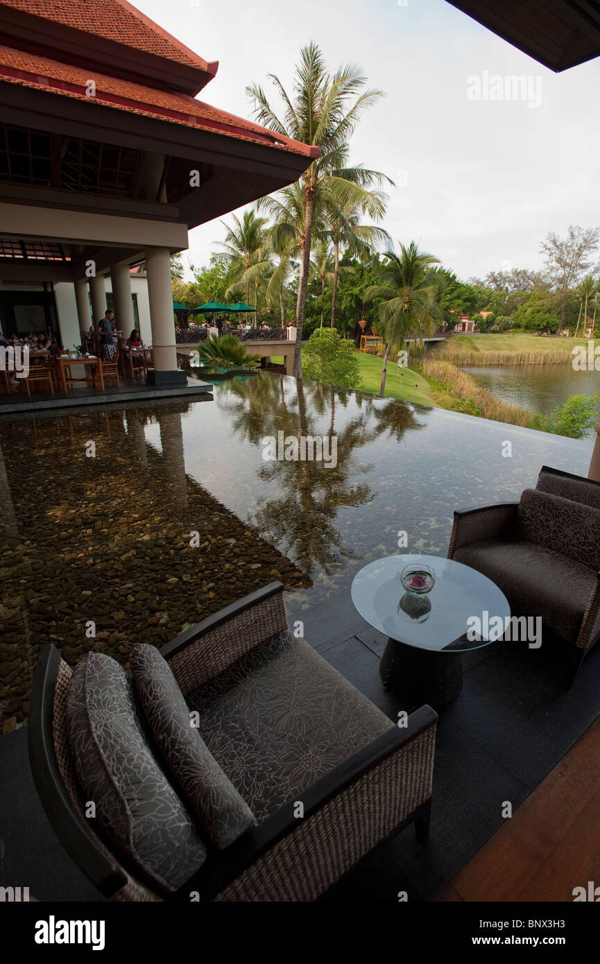 Banyan Tree Resort, Pa Tong, Phuket, Thailandia, Asia Foto Stock