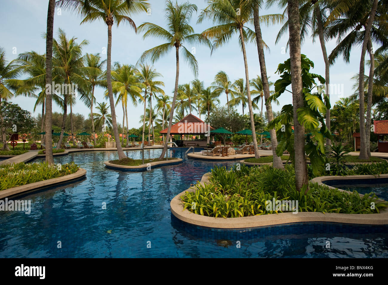 Banyan Tree Resort, Pa Tong, Phuket, Thailandia, Asia Foto Stock