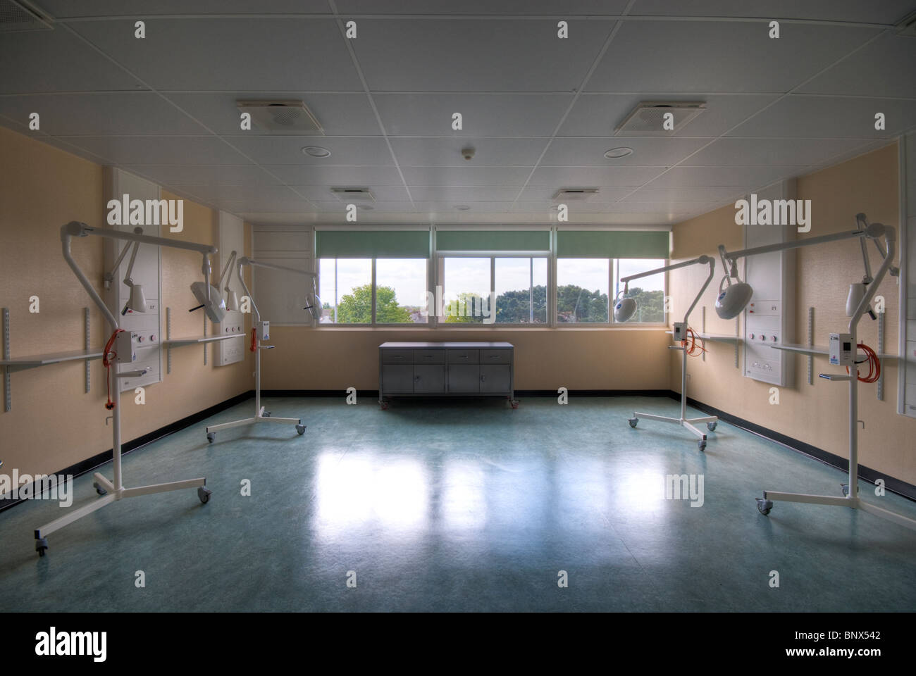 Chichester ospedale di maternità Tangmere Unità Ward Foto Stock