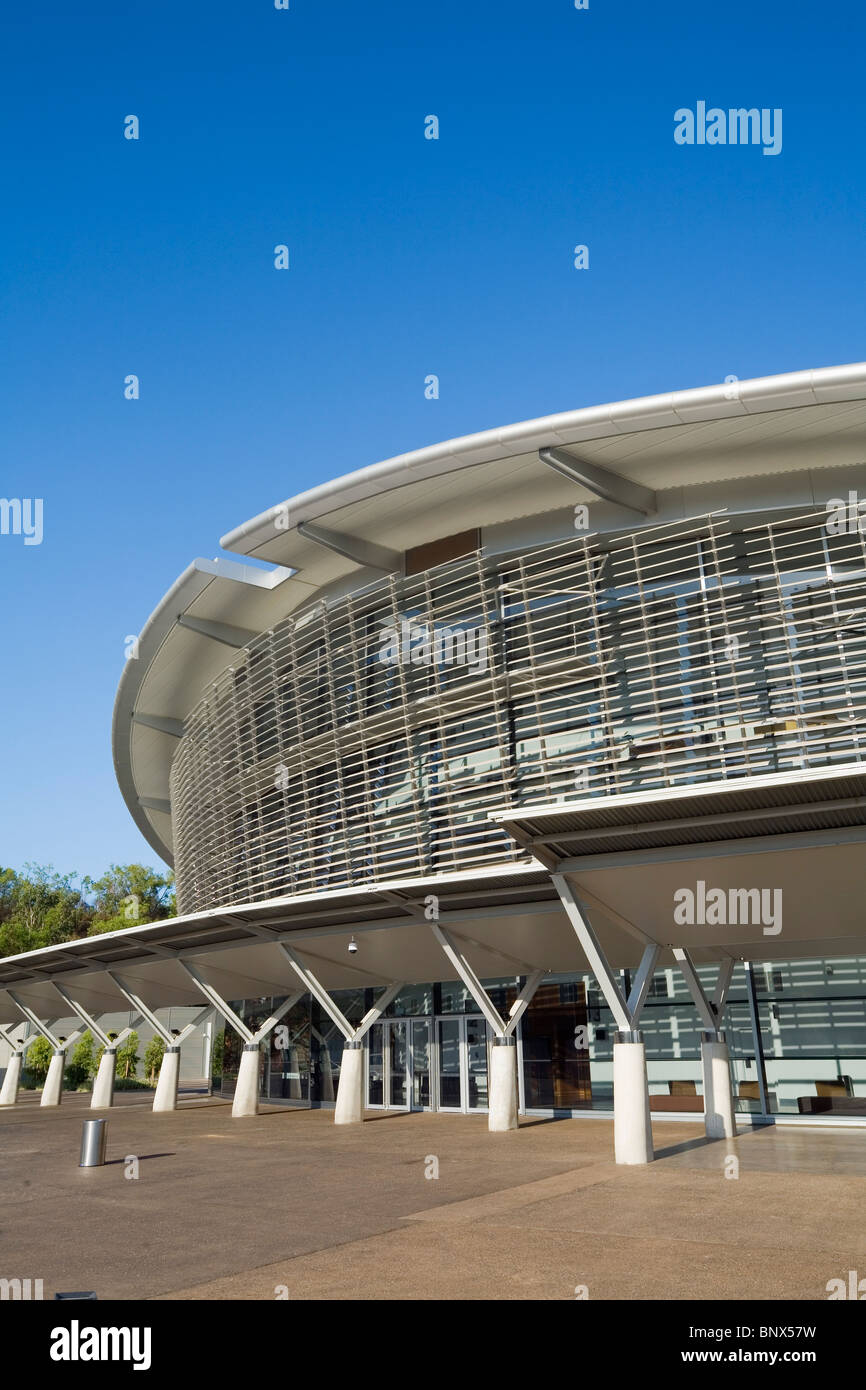 Darwin Convention Center nei Wharf Precinct. Darwin, Territorio del Nord, l'Australia. Foto Stock