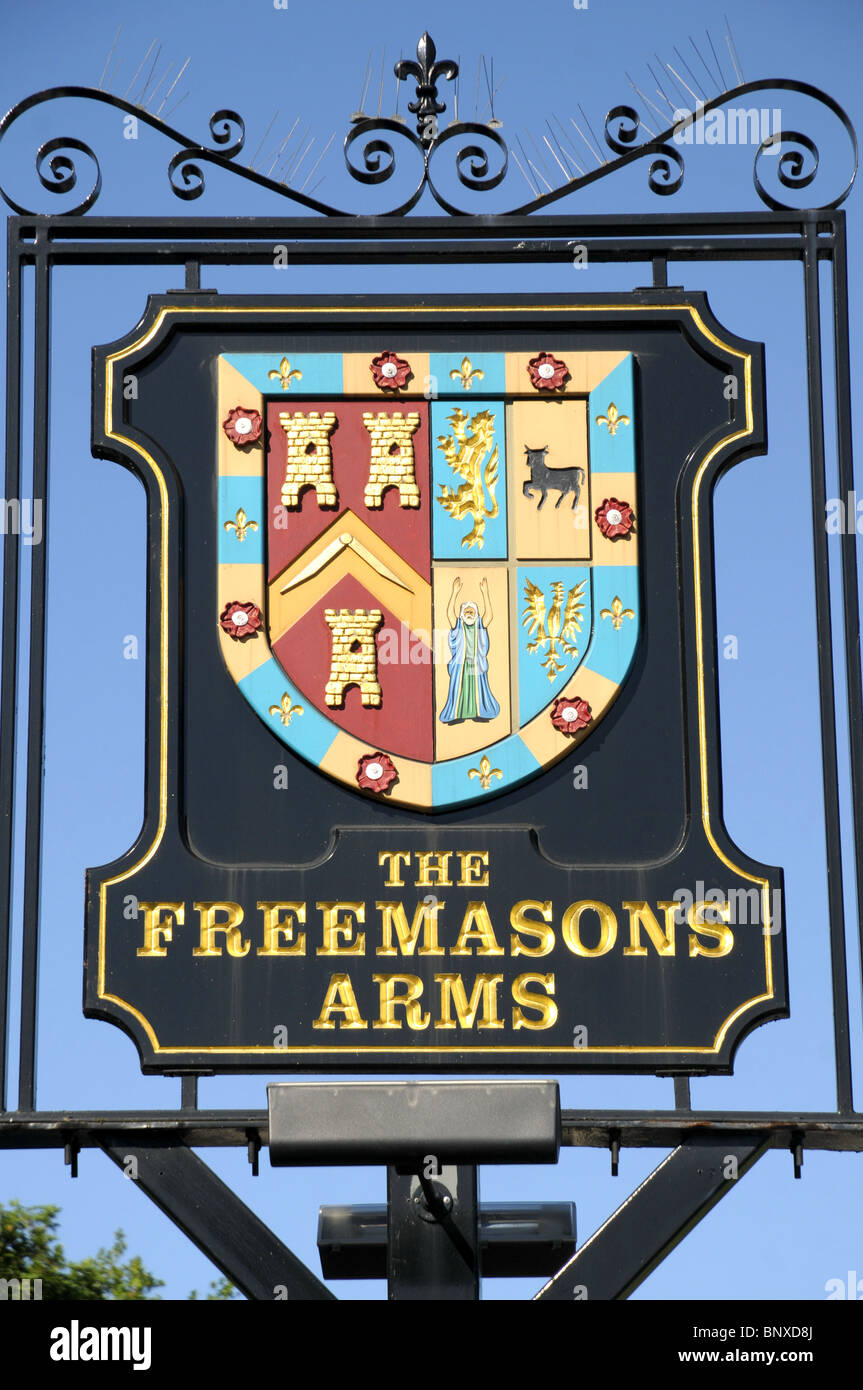 Massoni Arms Pub Accedi Downshire Hill London Hampstead Foto Stock
