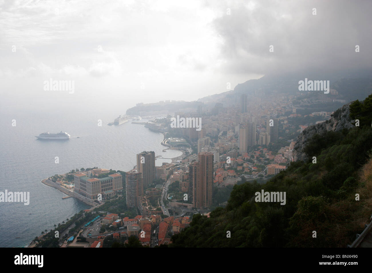 Vista su Monaco Foto Stock