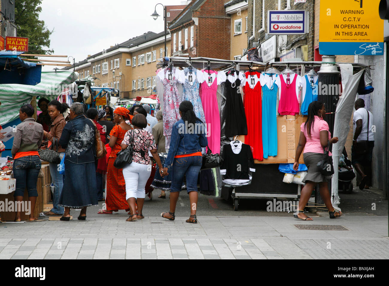 East Street Market, Walworth, London, Regno Unito Foto Stock