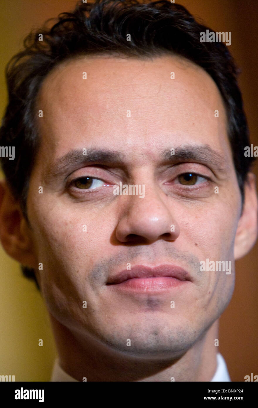 Il cantante Marc Anthony. Foto Stock