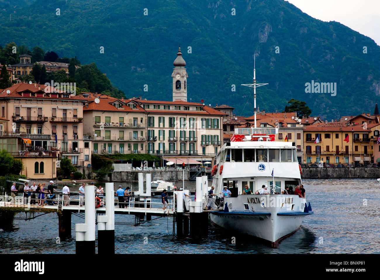 Menaggio, Lago di Como, Lombardia, Italia Foto Stock