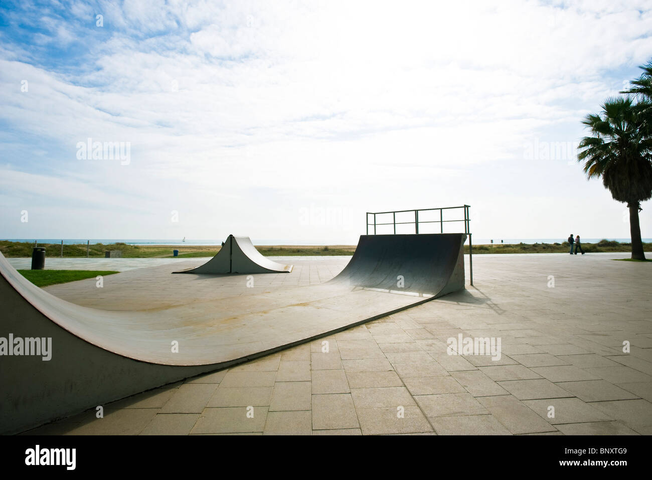 Skatepark Foto Stock