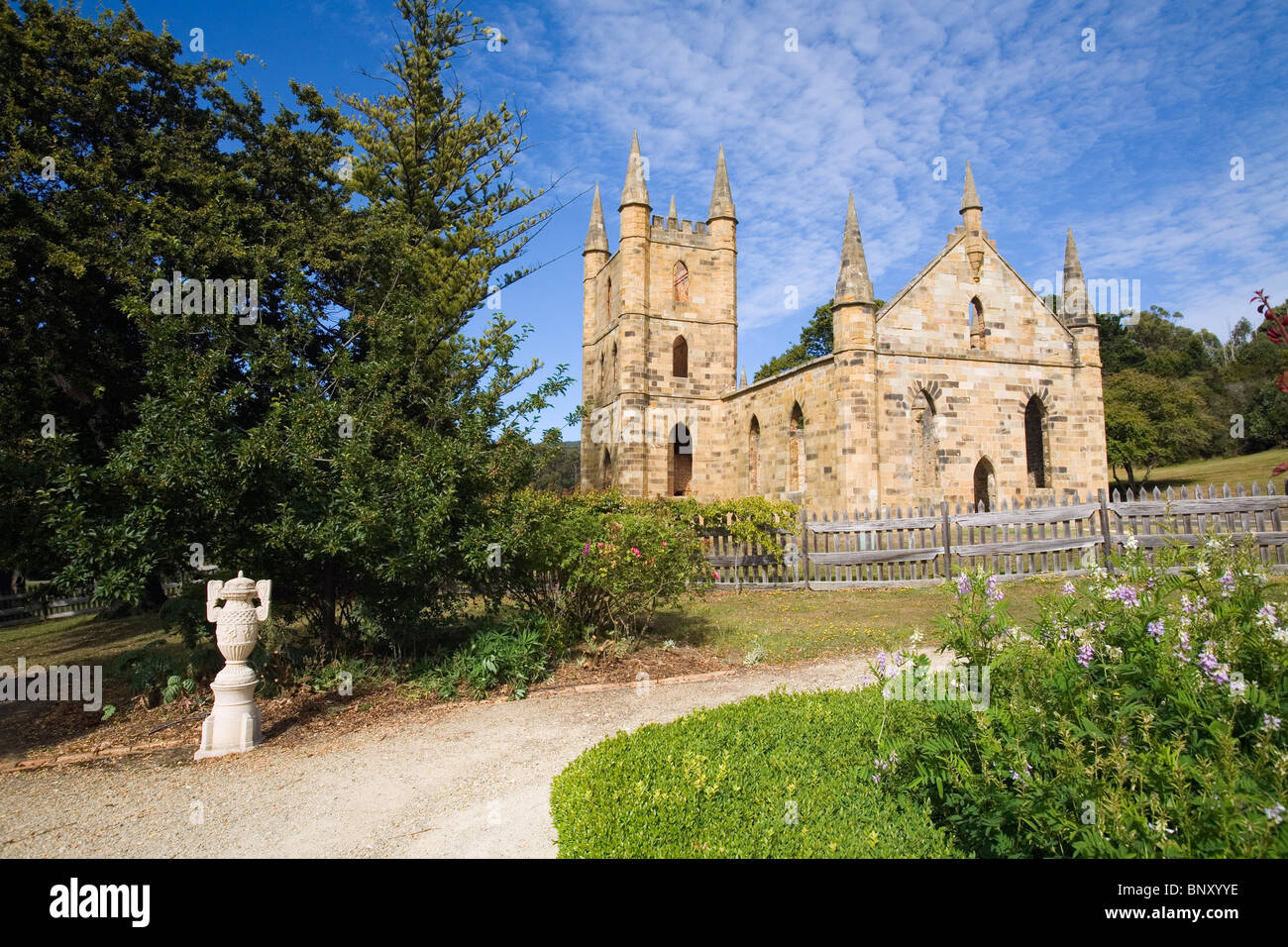 Port Arthur sito storico. Port Arthur, Tasmania, Australia Foto Stock