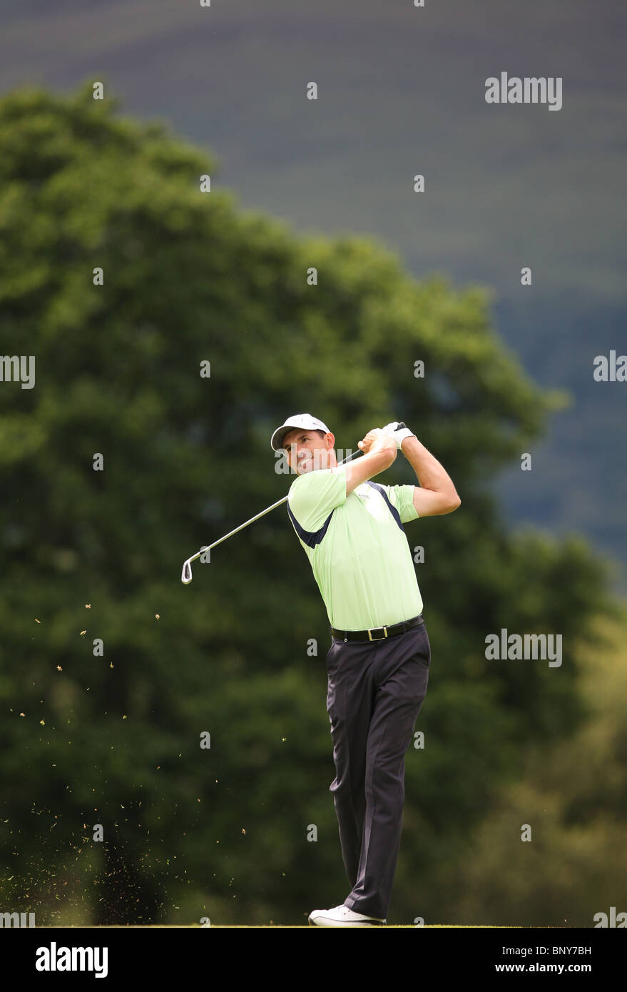 Golfista irlandese Padraig Harrington Foto Stock