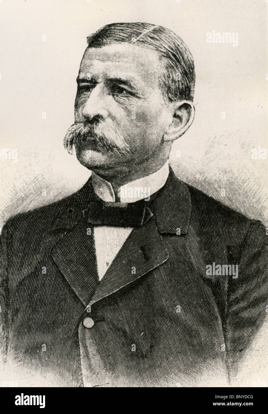 SALOMON August Andrée (1854-1897), ingegnere svedese che è morto con due compagni cercano di volare al Polo Nord Foto Stock