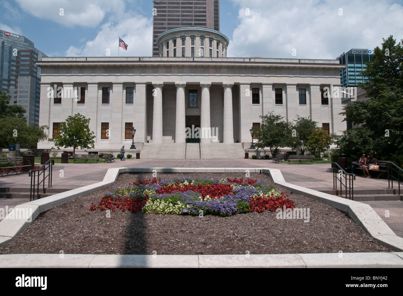 Columbus State House Foto Stock