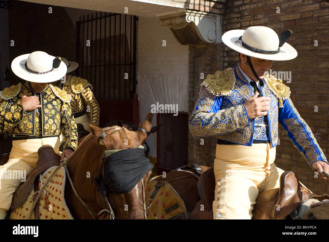 Picadors ottenere pronto, Siviglia, Spagna Foto Stock