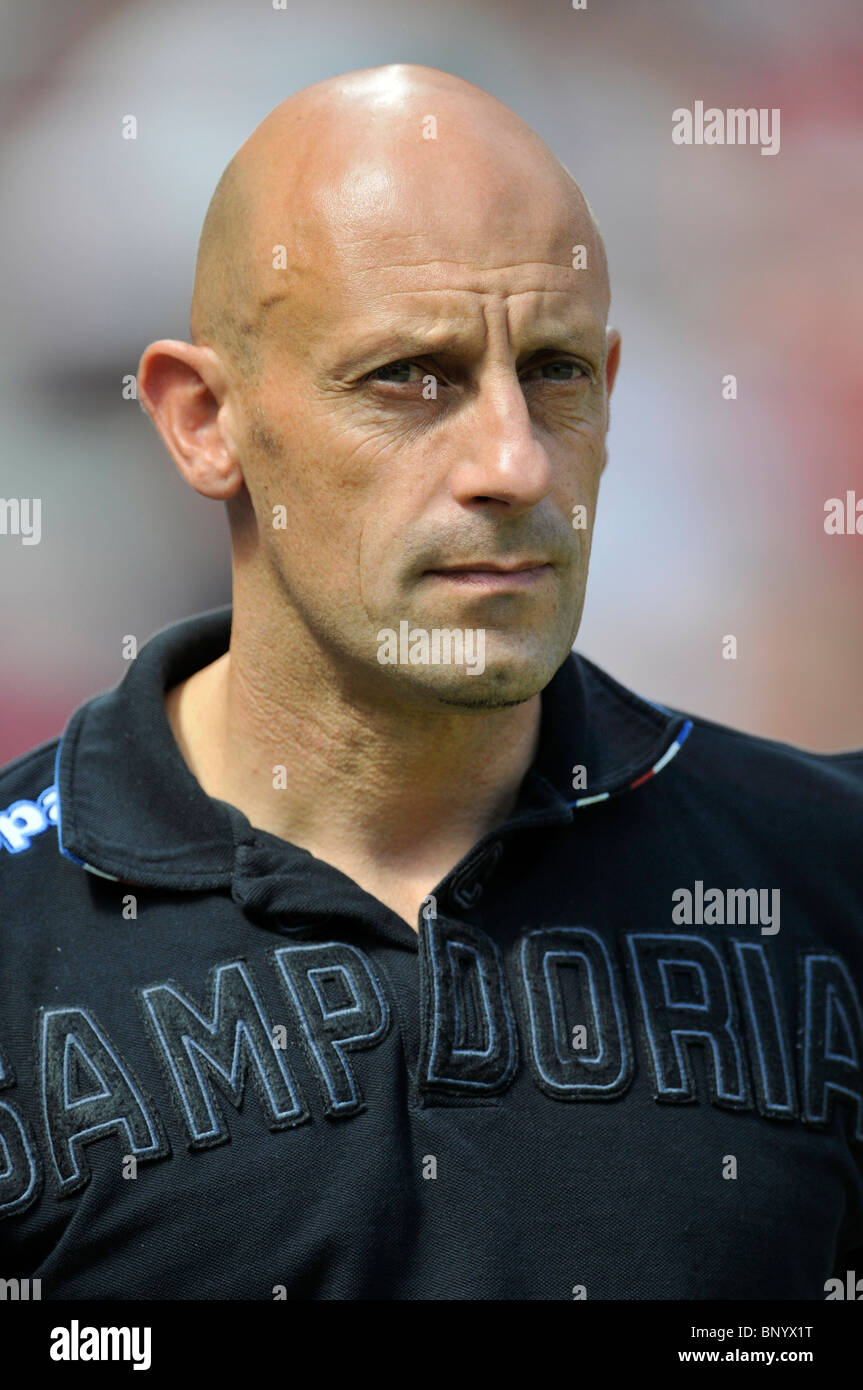 Domenico DI CARLO, allenatore della nazionale italiana di calcio Sampdoria Club Genova Foto Stock