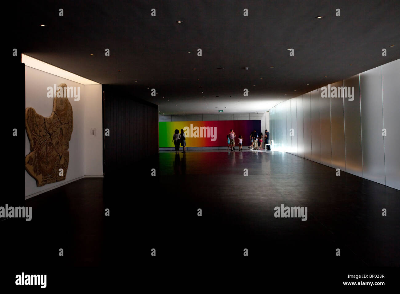 In una sala per esposizioni presso il rinnovato Museo di Israele a Gerusalemme occidentale Israele Foto Stock