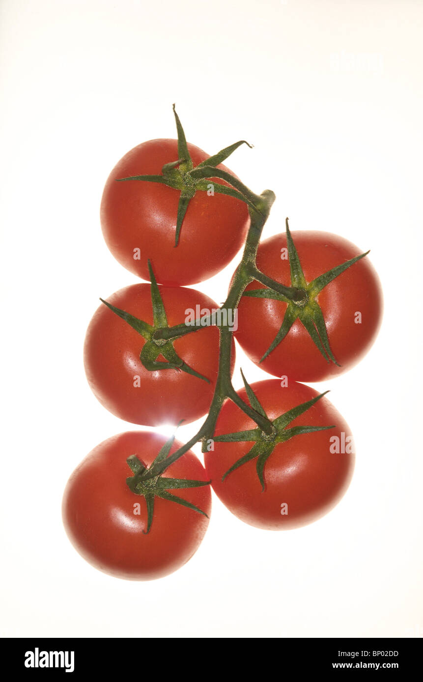 Ritaglio di immagini di pomodori Foto Stock