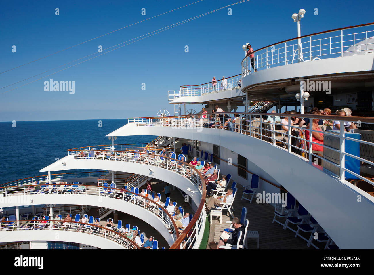 P & O Cruises Crociera Oriana Foto Stock