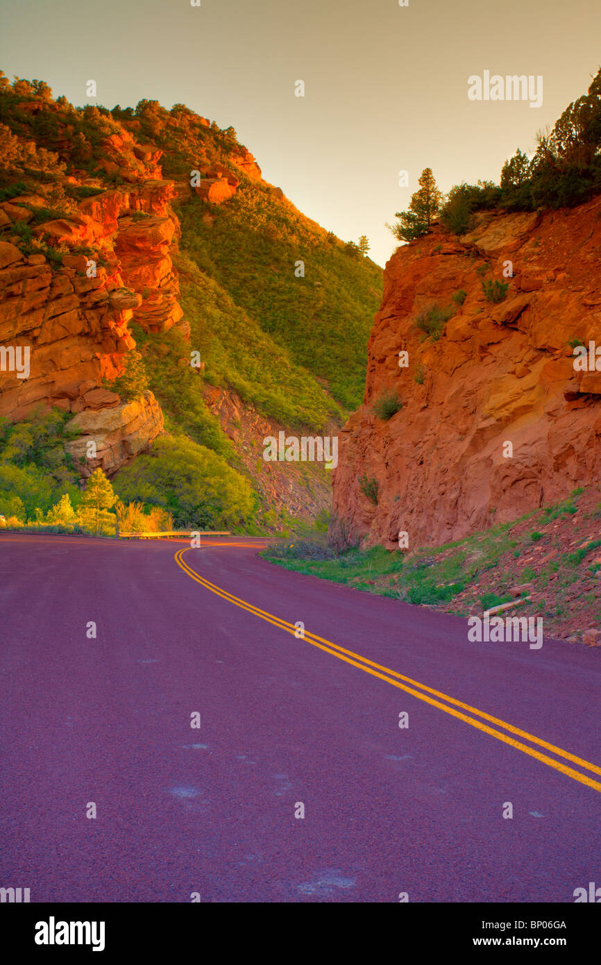 Parco Nazionale di Zion Foto Stock