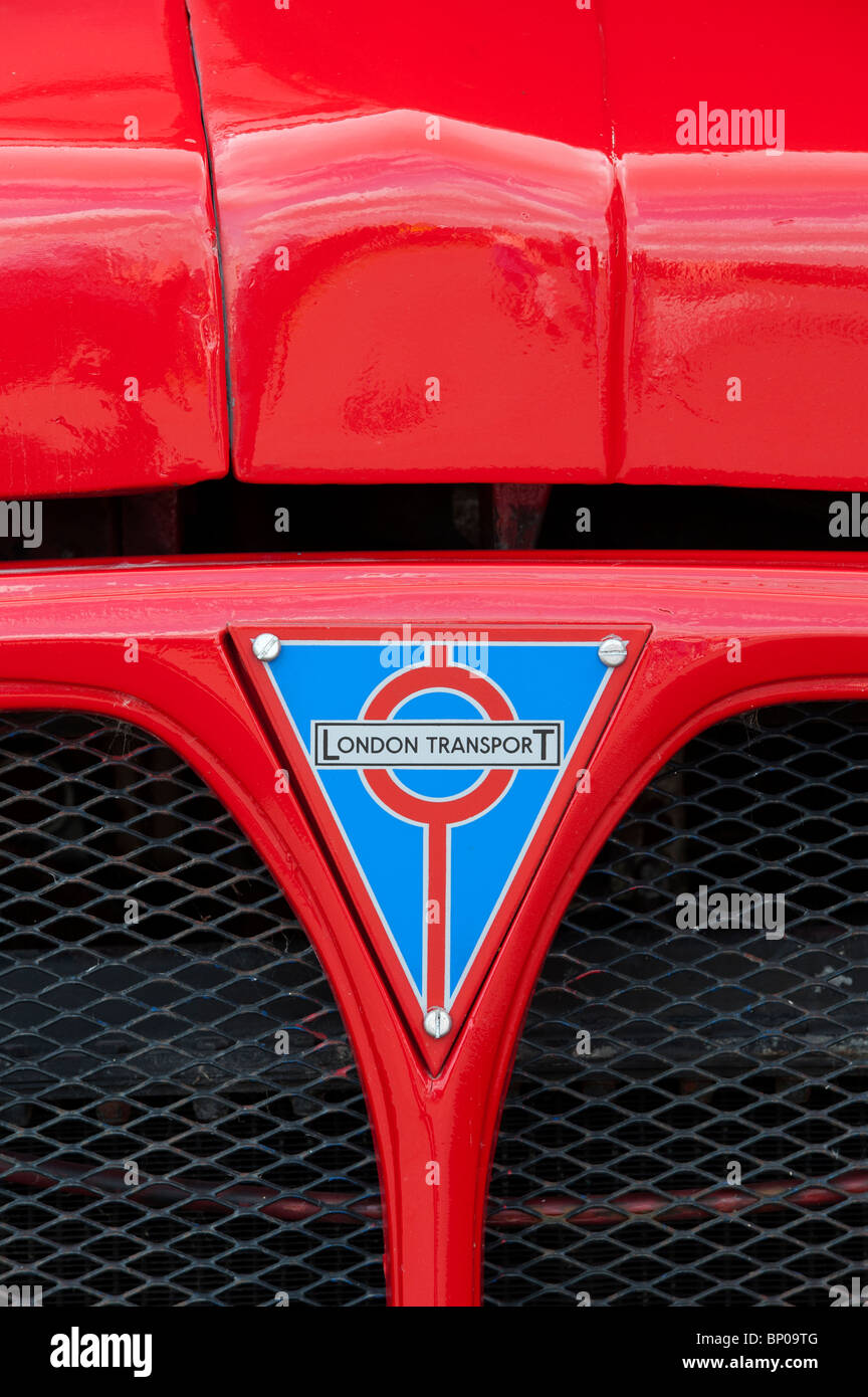 L'AEC Routemaster, Londra double decker bus rosso. Classe RCL Foto Stock