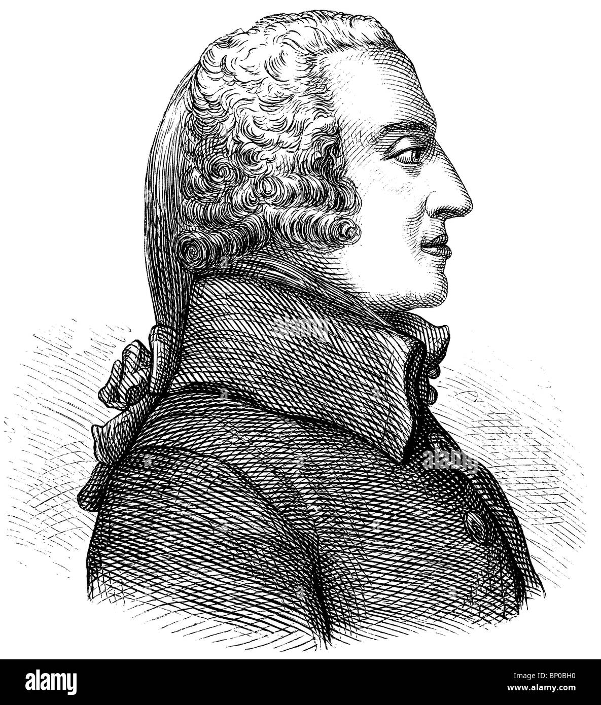 Adam Smith (1723-1790), autore scozzese ed economia pioneer Foto Stock