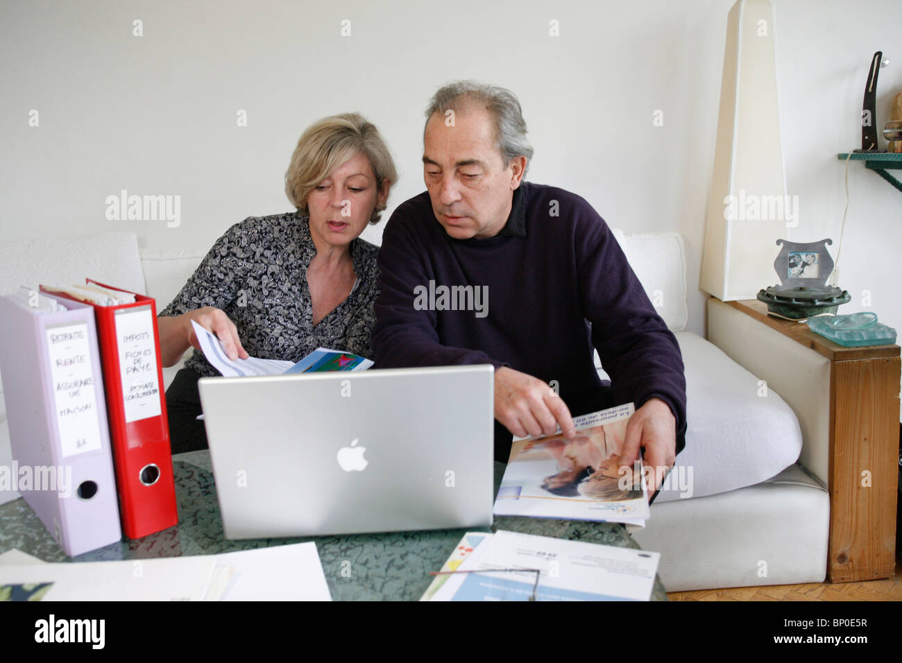 Pianificazione del pensionamento Foto Stock