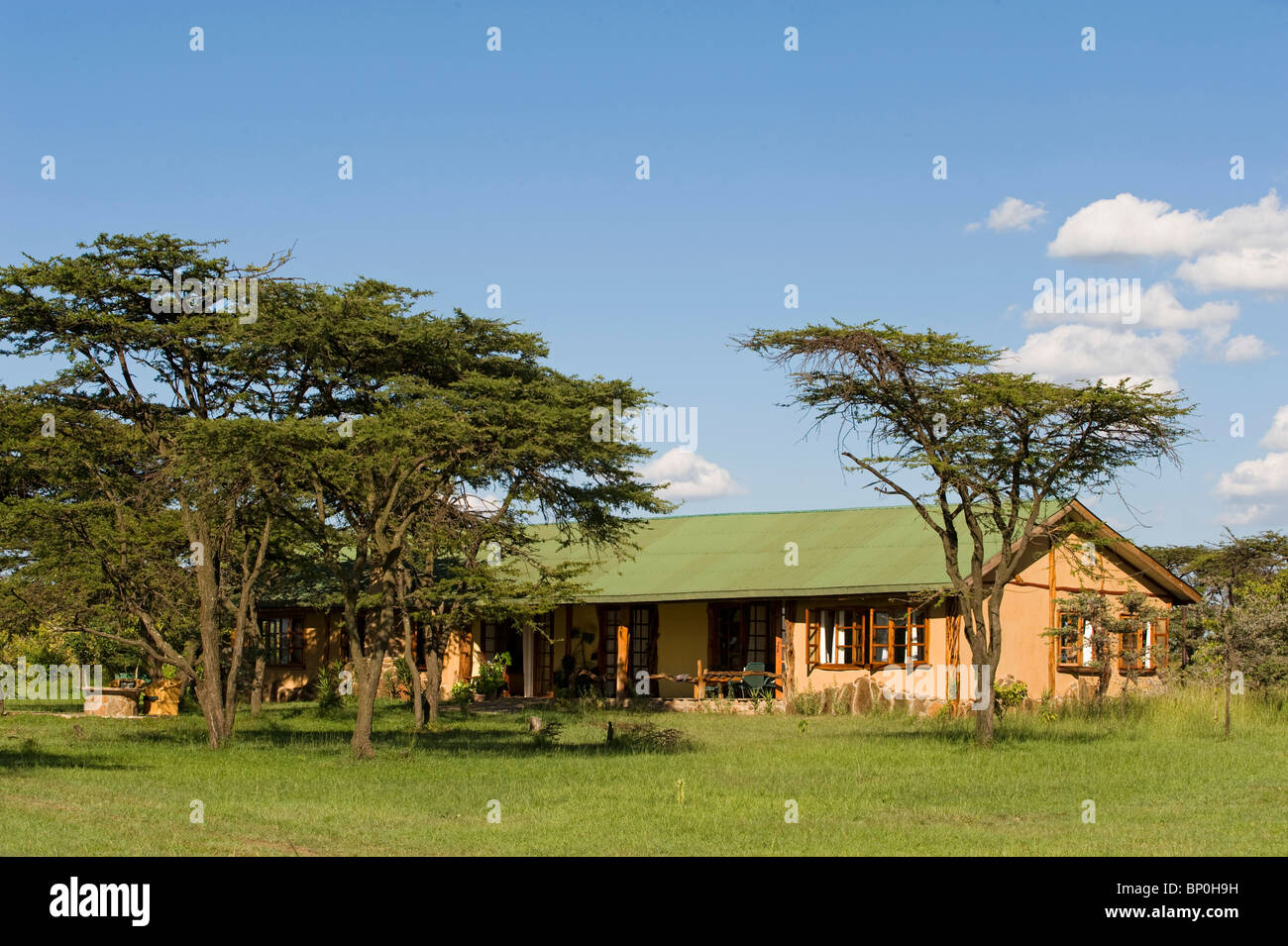 Kenia Masai Mara. Topi House, una piccola e private safari lodge nella zona di Olare Orok Conservancy. Foto Stock