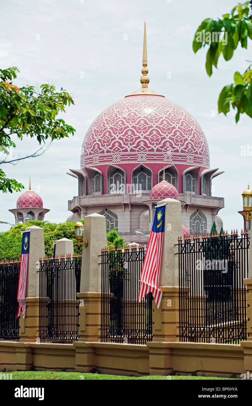 Il Sud Est Asiatico, Malaysia, Putrajaya, Putra moschea Foto Stock