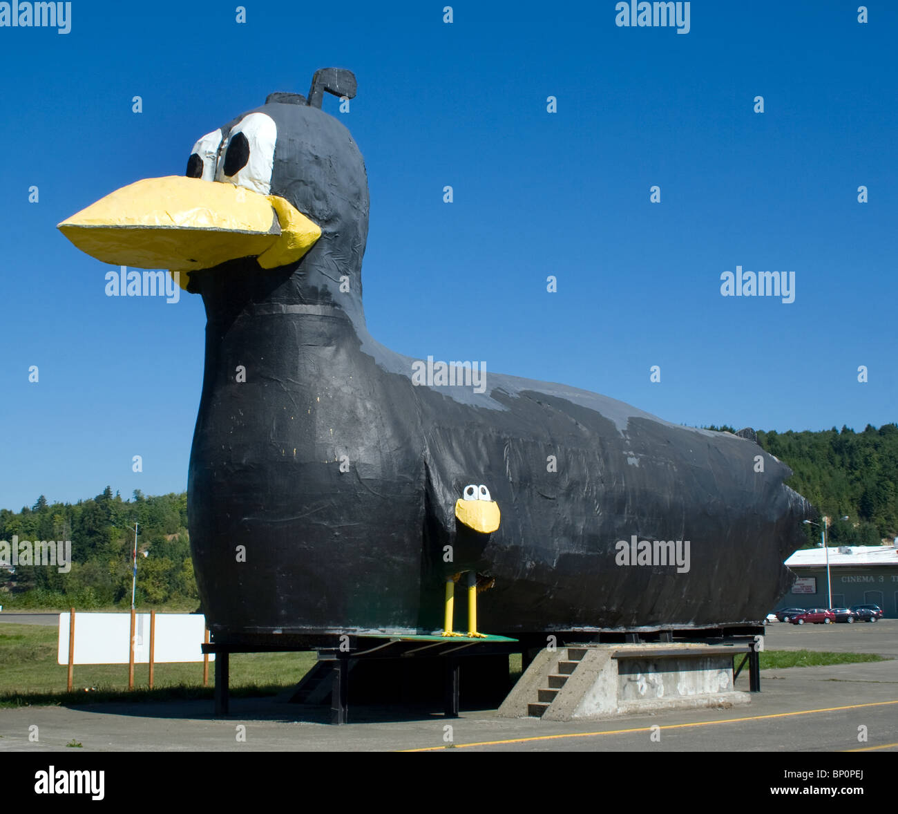 Mondi cantiere più grande uccello in Chehalis Washington Foto Stock