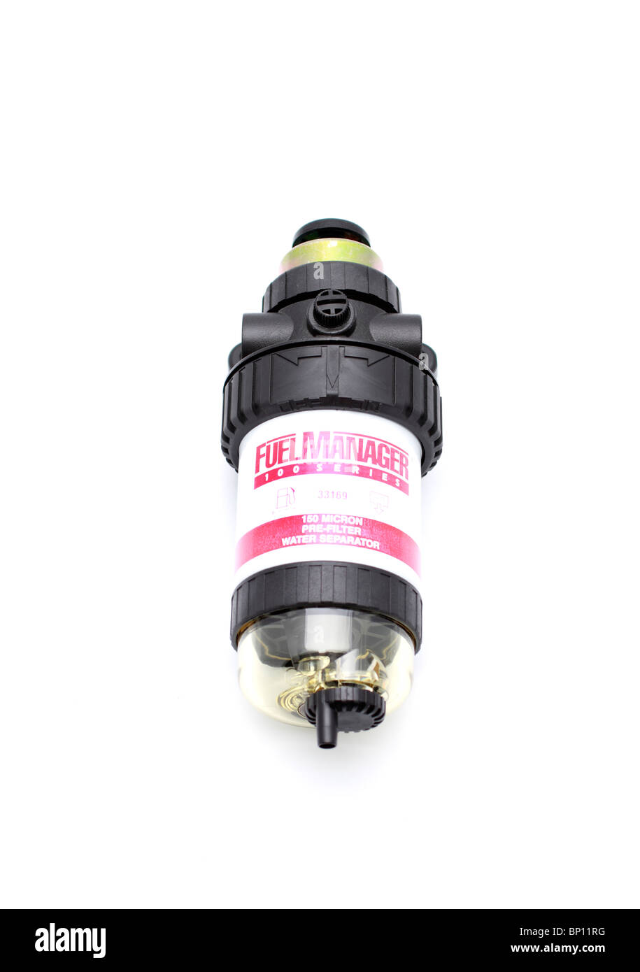 Gestione del carburante serie 100 il filtro del gasolio. 150 micron di pre-filtro separatore acqua Foto Stock