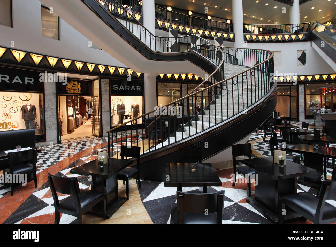 Germania, Berlino, Quartier 206 complesso per lo shopping Foto Stock