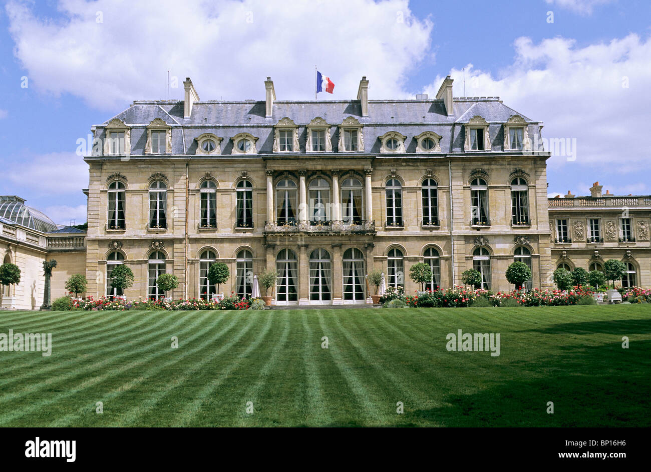 Francia, Parigi, Elysée Palace Gardens Foto Stock