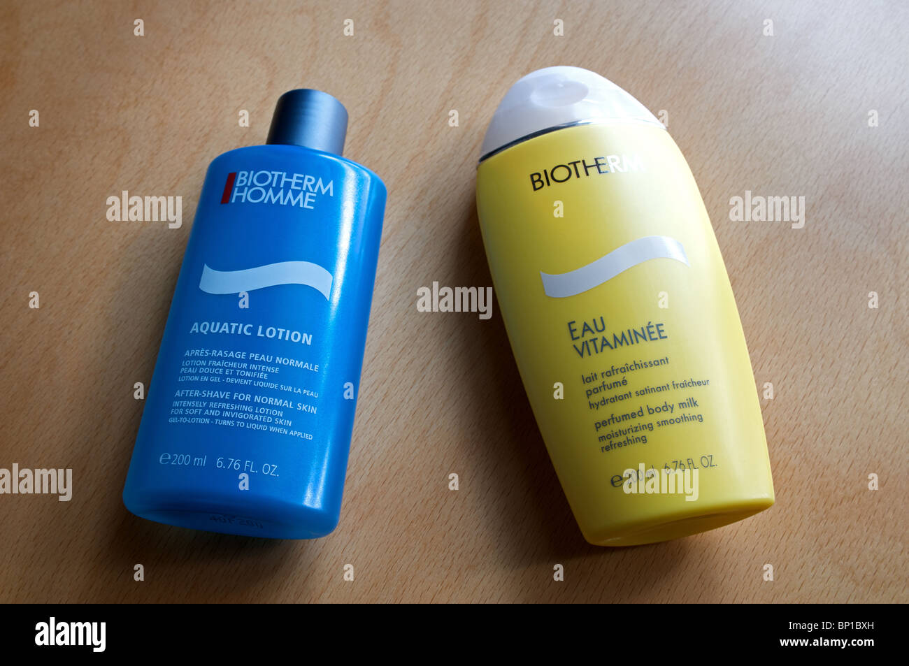 Biotherm prodotti di bellezza Foto Stock