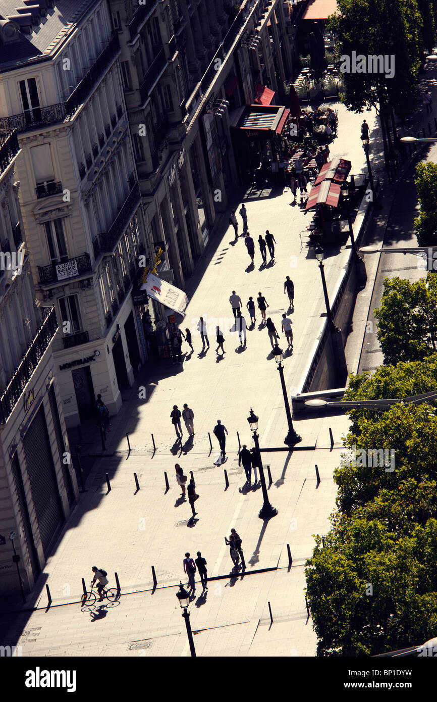 Francia, Parigi Campi Elisi Foto Stock