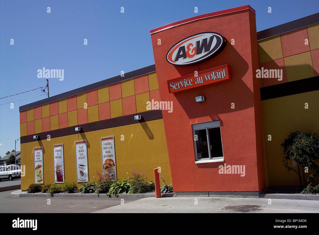 Canada Quebec, drive-in ristorante Foto Stock
