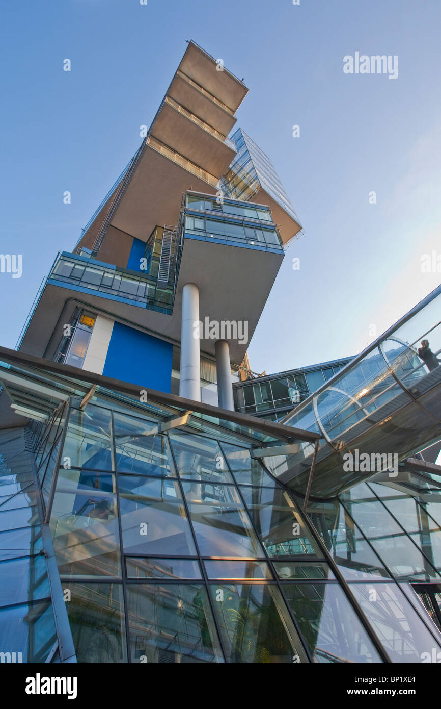 Stato federale banca, della Norddeutsche Landesbank, NORDLB, Bank Building, Hannover, Bassa Sassonia, Germania Foto Stock
