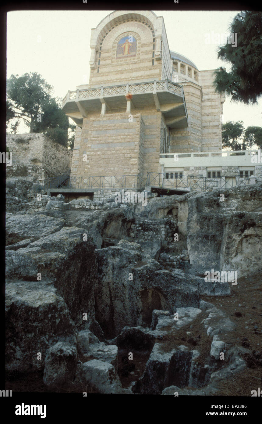 Chiesa di st. Pietro GALLICANTU QUI PIETRO NEGATO IL MASTER tre volte dopo il corvo della Rooster. Secondo alcuni Foto Stock