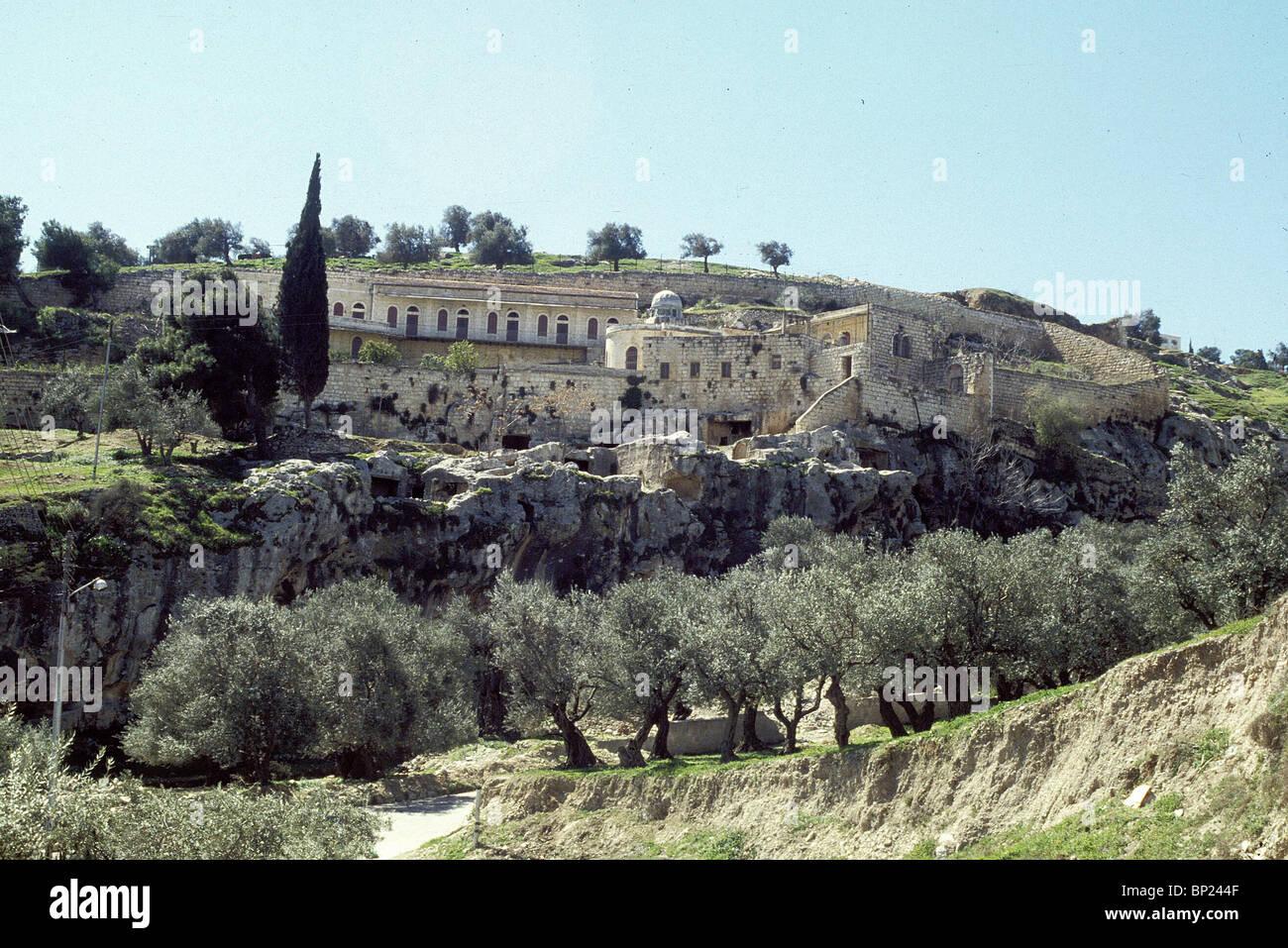 HAKELDAMA (Campo di sangue) - Il campo acquistato da Giuda con i soldi che ha ricevuto per tradire Gesù ' (Atti 1:18-19) Foto Stock