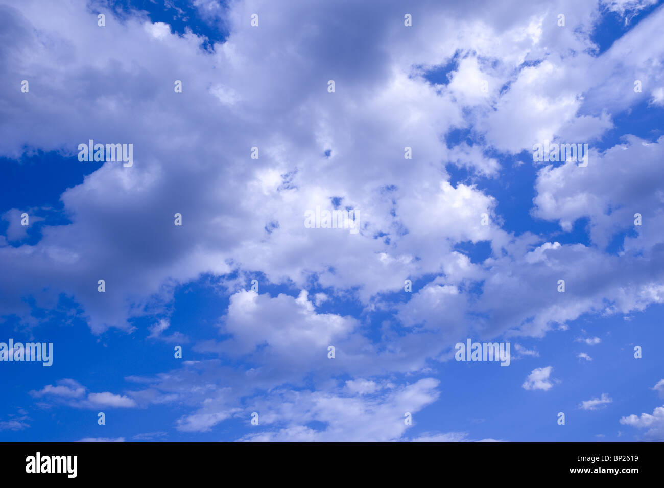 Cielo blu e nuvole Foto Stock