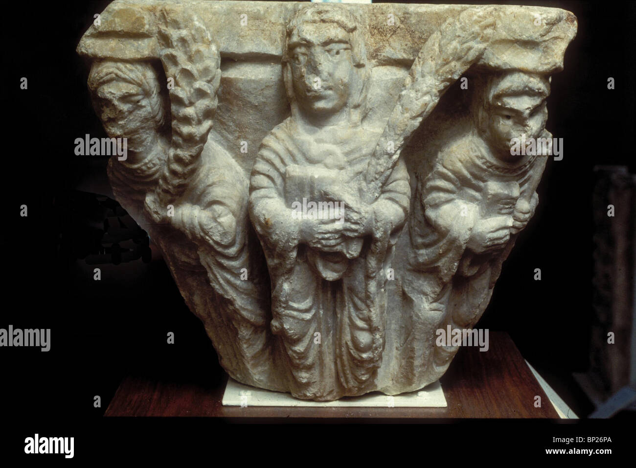 1235. Capitale da Gerusalemme crociato, raffigurante una scena di pasqua Foto Stock